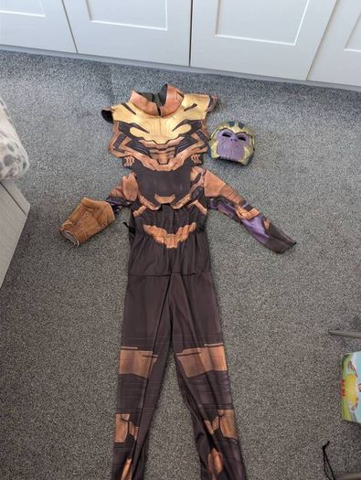 Thanos kids costume