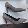 New Womens Metallic Heels Size 6 Image 8
