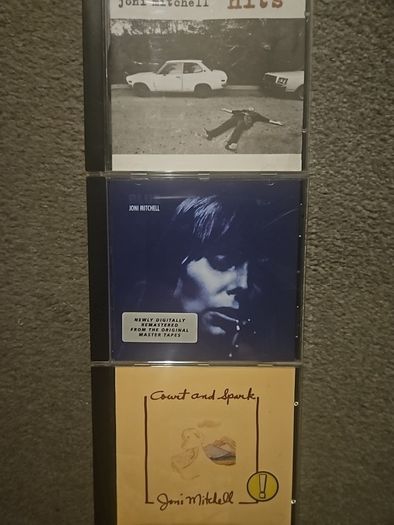 Joni Mitchell. Collection: Hits / Blue / Court And Spark.