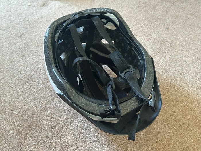 White Bike Helmet