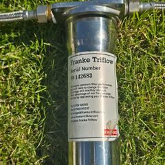 Franke Triflow tap water filter housing