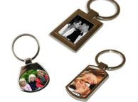 main image for ad personalised metal keyrings CUSTOM PHOTO KEYRING