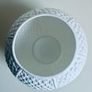 Tiffany and Co Tiffany Weave Irish Porcelain Vase Planter Image 3
