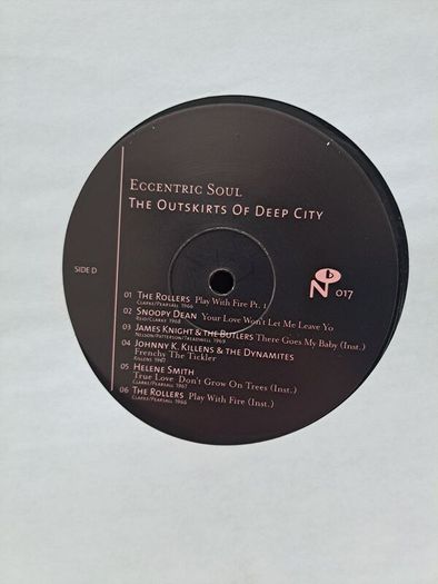 The Outskirts of Deep city , Soul Reissue on numero label