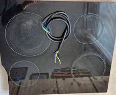 induction hob- broken top
