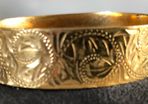 gold plated bangle