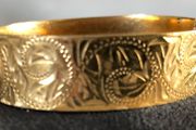 gold plated bangle
