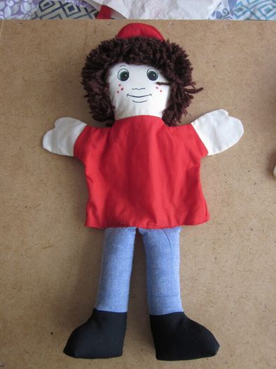 Two Hand Puppets made in the Philippines