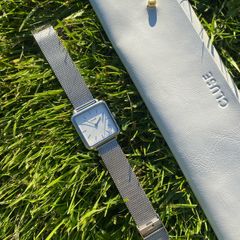 Ladies Silver Cluse Watch