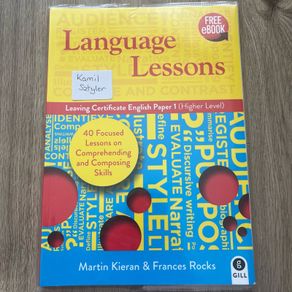 Language Lessons (Leaving Certificate English Paper 1 Higher Level)