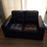 Cheap sets of 3&2 brown leather sofas Image 6