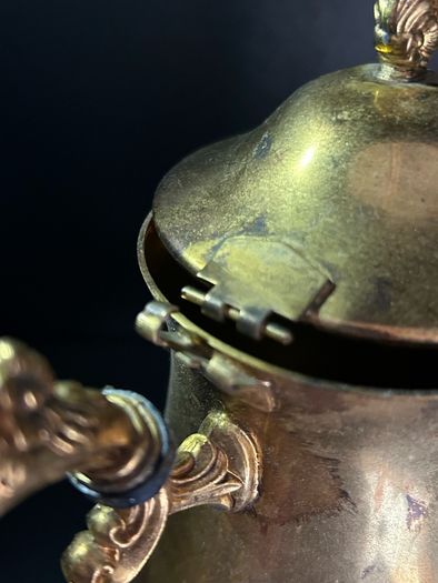 Antique Gold Plated Teapot Set