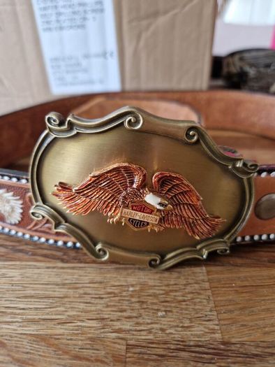 Unworn vintage  1978 Harley Davidson belt