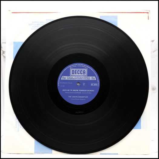 Joseph and his amazing Technicolour Dreamcoat vinyl Album