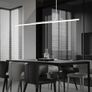 Minimalist modern Long LED pendant light Image 4