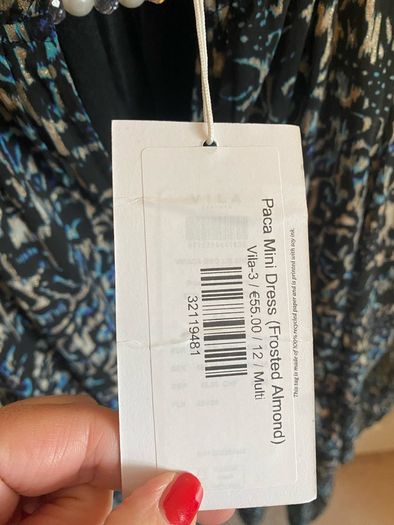 Chiffon Ladies Mini Dress from Vila