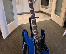 Ibanez RG550DX-LB stainless frets, strap and soft case.