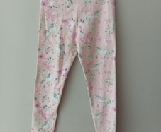 girls unicorn design leggings aged 7 - 8