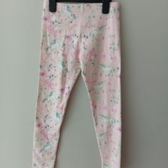 girls unicorn design leggings aged 7 - 8