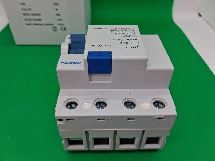 Postage - 4 x Circuit Breakers 80A 100mA 4P 230v -415v