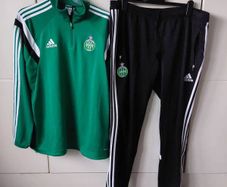 Adidas Original Authentic St Etienne track top and bottoms