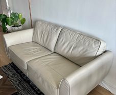 Italian leather sofa
