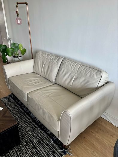 Italian leather sofa