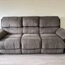 Potts 3 Seater Sofa | Manual Recliner | Grey Image 3