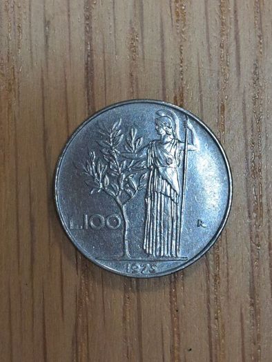 Italy 100 lire Coin