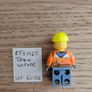 lego cty1465 train worker, set 60336 Image 2
