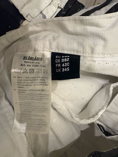 Blaklader painters trousers
