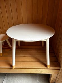 kids table with stools