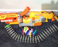 NERF Havok Fire EBF-25 With Ammo Belt