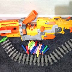 NERF Havok Fire EBF-25 With Ammo Belt