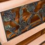 NEW SALE |  Garden Bench, Rose Style Design 3 Seater Outdoor Furniture Seating Wooden Slats Cast Iron Legs Park Patio Seat Image 6