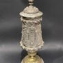 W.M.F. William Egan & Sons, 1896 Queenstown Regatta, Spectacular Silver Plate Lidded Trophy Image 2