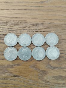 Two Shilling Coins
