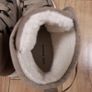 Sofie Schnoor Brown Beige Suede Fleece Lined Chunky Strap Boots 5UK/38EU Image 5