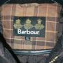 Barbour Corbridge Wax Jacket, Black, XL, Quilted. Rain Hood Image 3