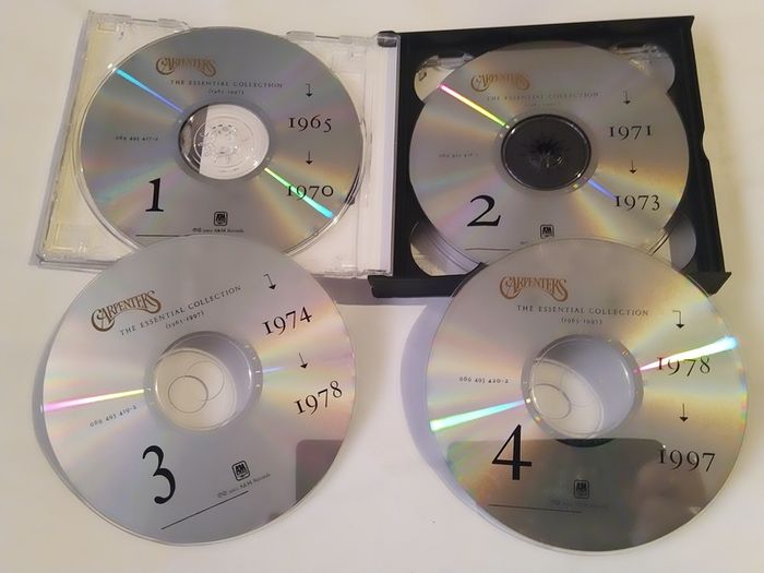 As New The Ultimate Carpenters 4 disc Cd Boxset