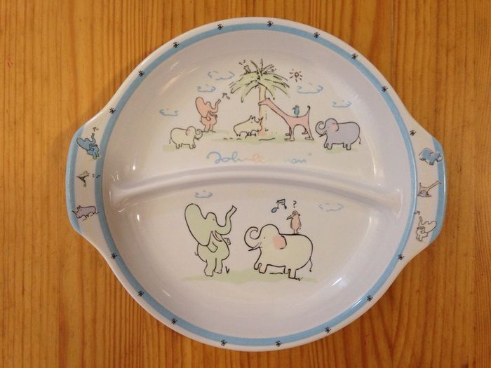 JOHN LENNON Plastic Baby Plate