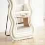 LED Full Length Mirror Wavy Full Body with Velvet Frame Image 3