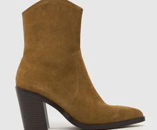 Schuh Suede Western Boots. Size UK 7