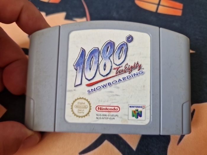 1080 Ten Eighty Snowboarding Nintendo 64 N64 Games Original