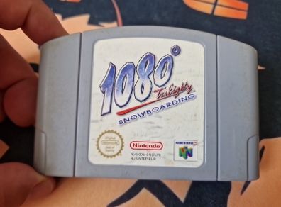 1080 Ten Eighty Snowboarding Nintendo 64 N64 Games Original