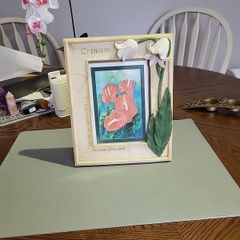 Crinum picture 3d frame