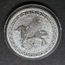 2023 1 Oz .999 Silver St Helena 1 Dollar Pegasus Queen Elizabeth Coin Image 2