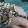 1 Prayer bone beads for Hekate (Hecate) Greek goddess of magic, witchcraft, protection Image 9