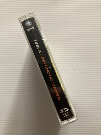 Tesla Psychotic Supper Cassette Tape VG / / VG