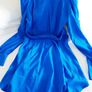 Blue Awear Shirt Dress - Size 8 Image 5